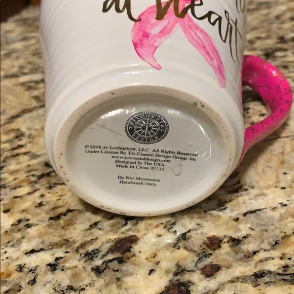 Mermaid at Heart coffee mug like new. - Picture 3 of 3